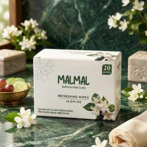 Malmal Refreshing Wipes - Jasmine (Pack of 20)