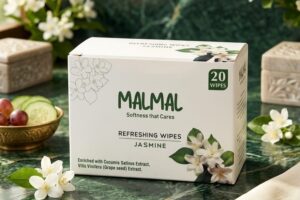 Malmal Refreshing Wipes - Jasmine (Pack of 20)